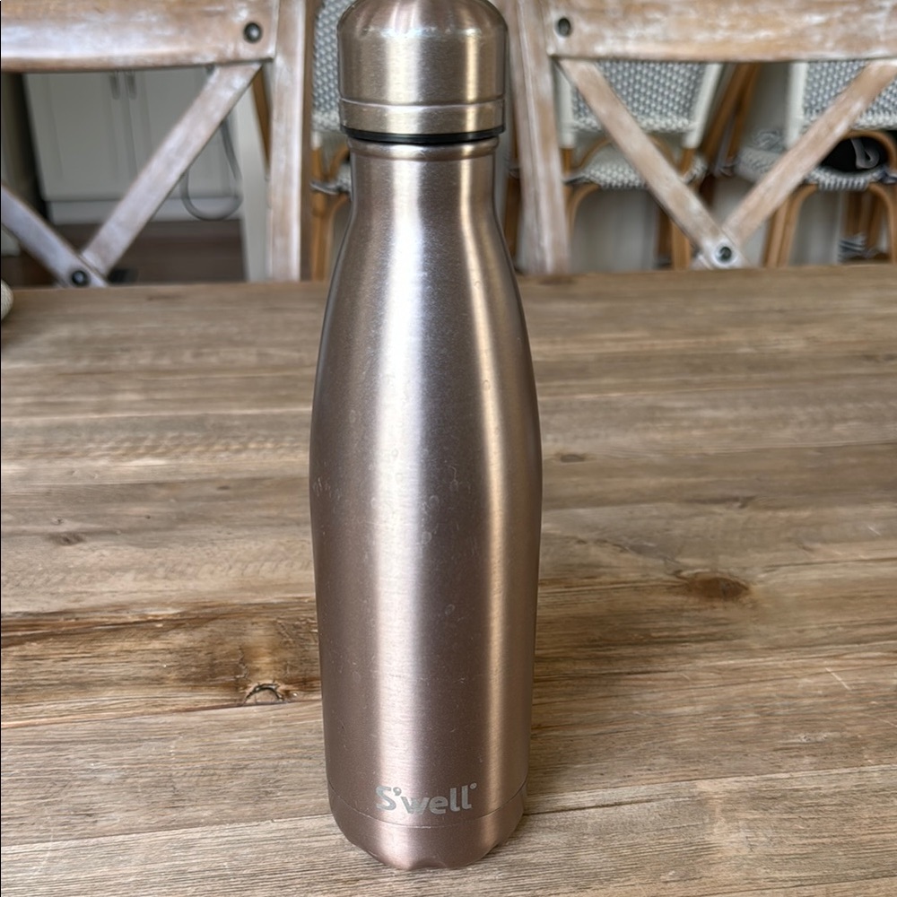 S'well Gold Accent Stainless Steel Bottle